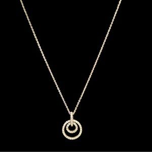 Sterling Silver and Diamond Pendent